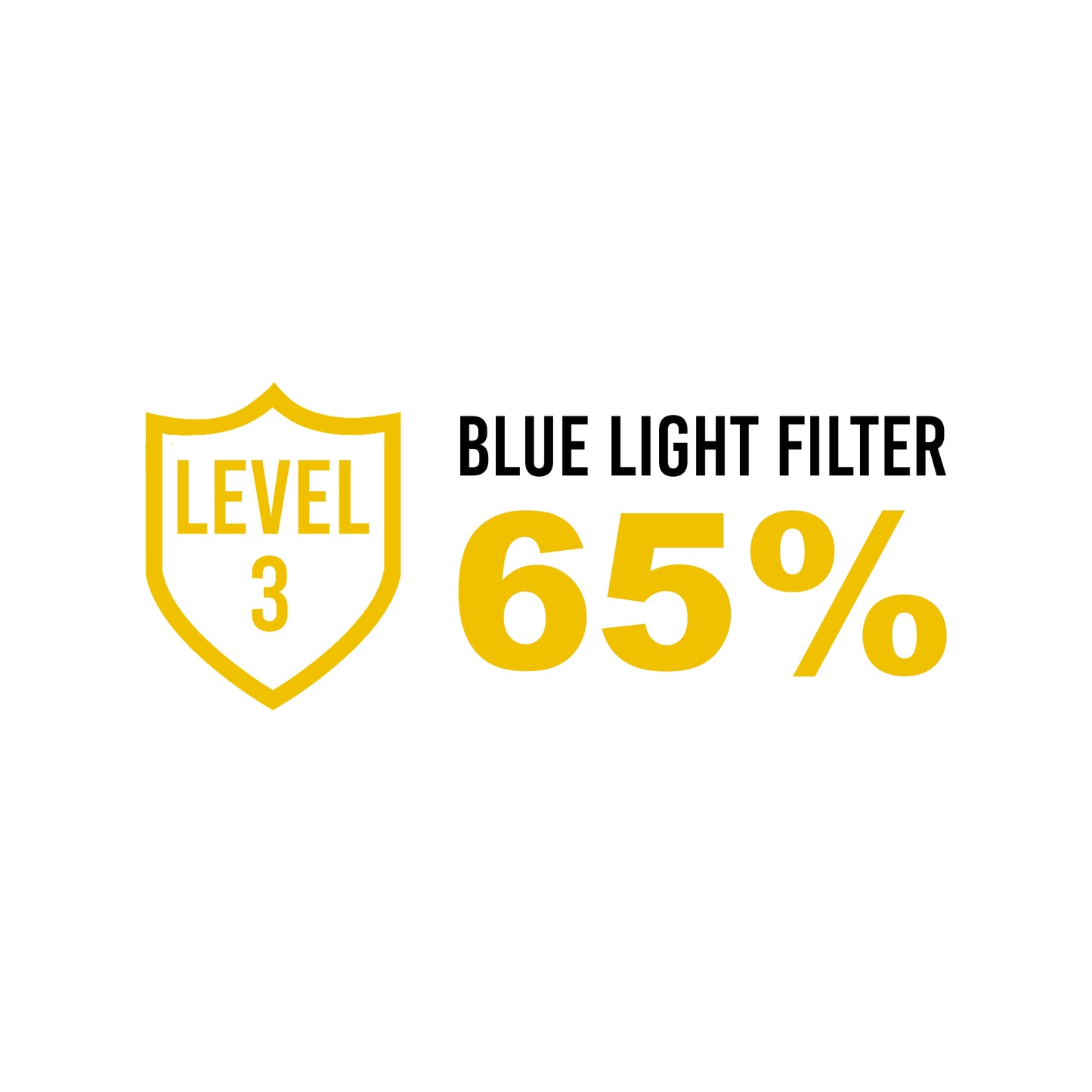 Level Up Prime Black - Amber Blue Light Blocking Lens