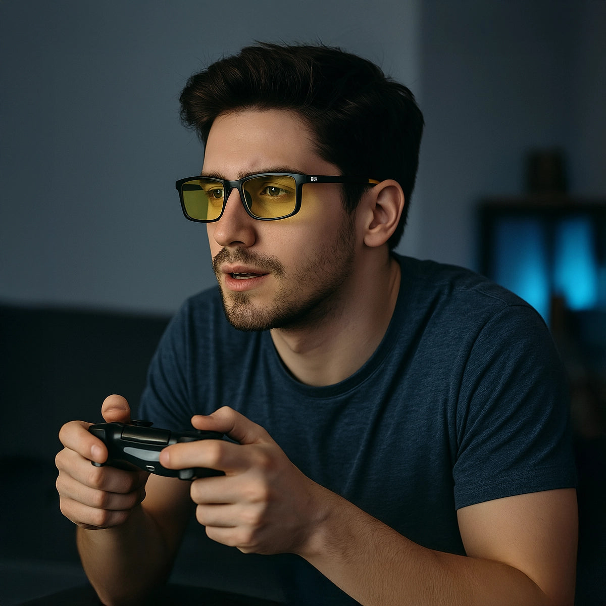 Level Up Prime Black - Yellow Blue Light Blocking Lens