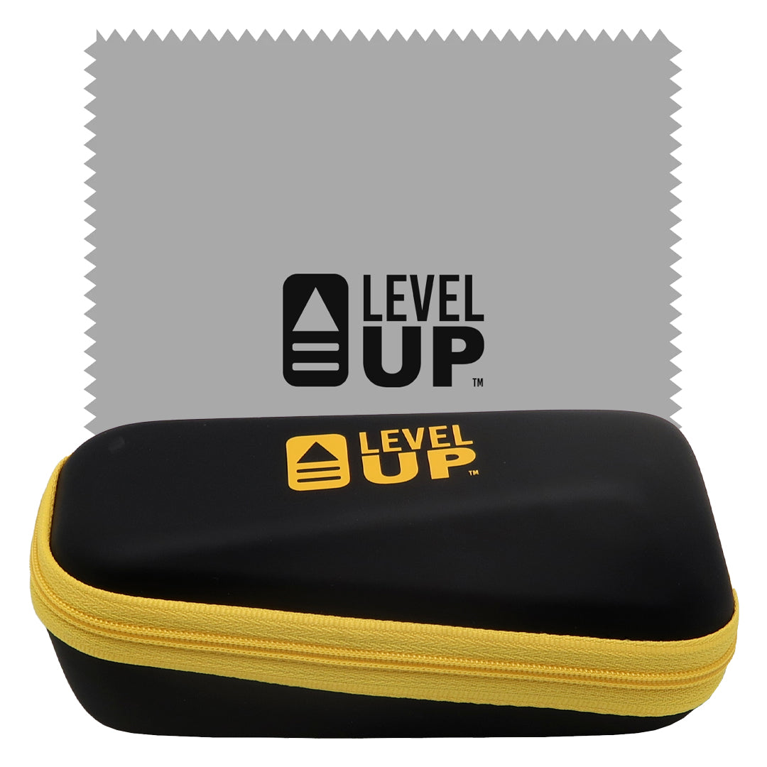 Level Up Strike Black - Rose Blue Light Blocking Lens